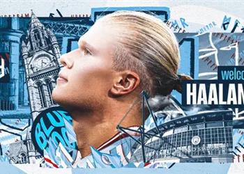 رسمي ا مانشستر سيتي يتعاقد مع هالاند حتى 2027