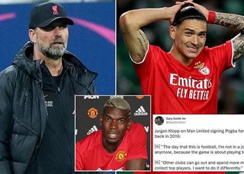 شركة مراهنات تسخر من كلوب بعد صفقة نونيز لا يزال مدرب ا لـ ليفربول