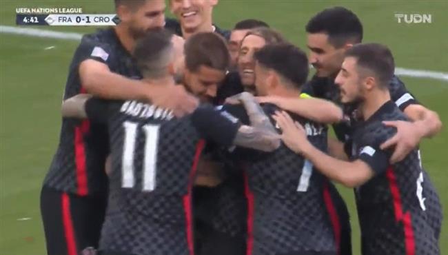 هدف فوز كرواتيا علي فرنسا 1 0 دوري الامم الاوروبية