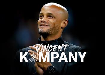 من أجل العودة للبريميرليج بيرنلي ي علن تعيين كومباني مدير ا فني ا للفريق