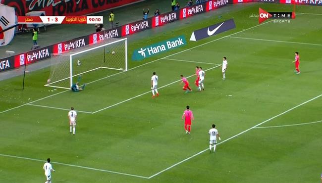 هدف كوريا الجنوبية الرابع في مرمي مصر مباراة ودية