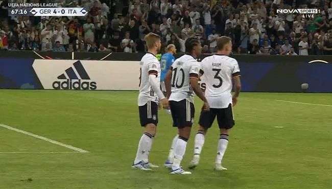 اهداف مباراة المانيا وايطاليا 5 2 دوري الامم الاوروبية