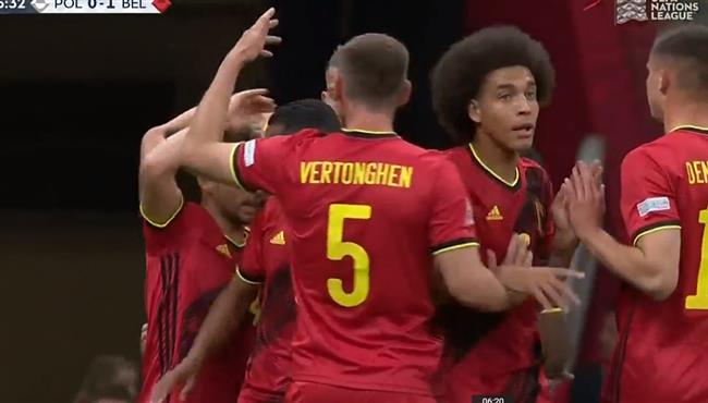 ملخص وهدف فوز بلجيكا علي بولندا 1 0 دوري الامم الاوروبية