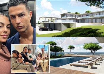 رونالدو م طالب بـ7 ملايين إسترليني إضافية لاستكمال بناء منزله في البرتغال