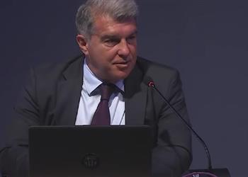 لابورتا محذر ا برشلونة سيسقط في مشكلة اللعب المالي النظيف إذا واصل خسائره