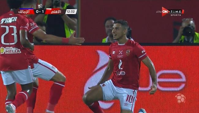 هدف محمد شريف في مرمي الزمالك بالدوري المصري