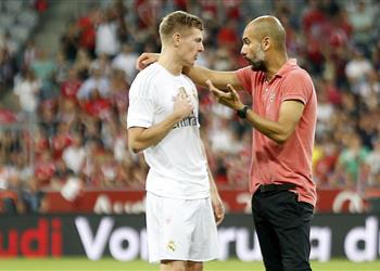 بطلب من جوارديولا مانشستر سيتي يراقب وضع كروس في ريال مدريد