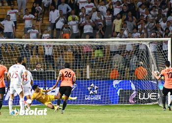 فيديو عاصم صلاح يسجل هدف البنك الأهلي الأول أمام الزمالك