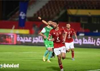 فيديو طاهر محمد طاهر يغادر مباراة الأهلي وغزل المحلة مصاب ا