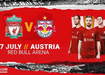 رسمي ا ليفربول يواجه سالزبورج في استعدادات الموسم الجديد
