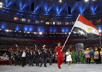 الأولمبية تعلن أسماء من يحمل علم مصر في افتتاح دورة ألعاب البحر المتوسط