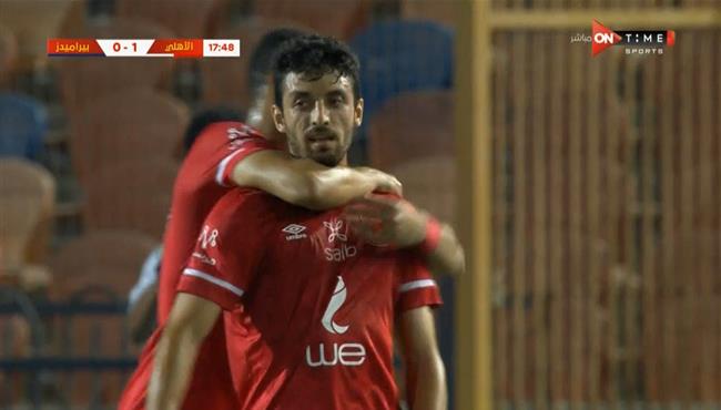 هدف طاهر محمد طاهر في مرمي بيراميدز بكاس مصر