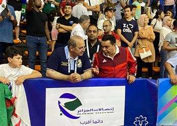 رئيس الأولمبية يحضر منافسات اليوم الأول لبعثة مصر في البحر المتوسط