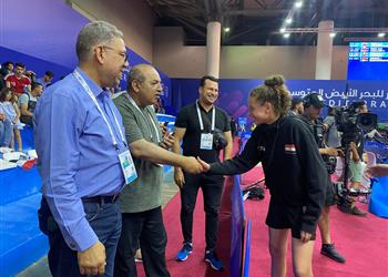 منتخب تنس الطاولة سيدات يتأهل لنهائي دورة ألعاب البحر المتوسط