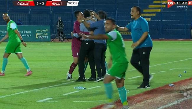 اهداف مباراة ايسترن كومباني والجونة 3 2 الدوري المصري