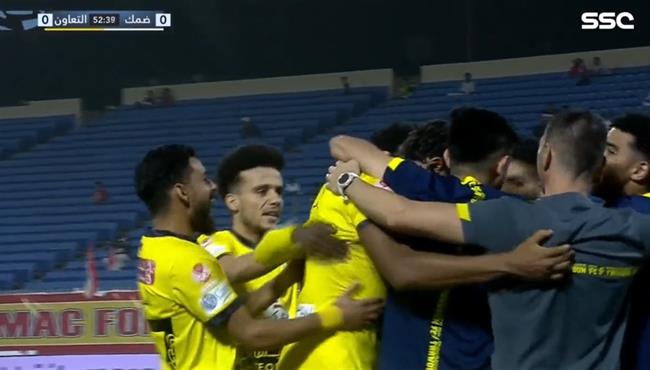 اهداف مباراة التعاون وضمك 1 1 الدوري السعودي