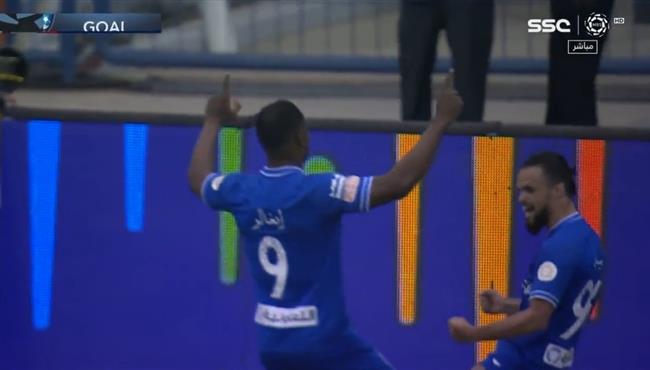هدف الهلال الثاني في مرمي الفيصلي بالدوري السعودي ايجالو