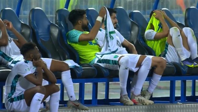 حسره وحزن لاعبي الاهلي وجماهيره بعد هبوط الفريق من الدوري السعودي