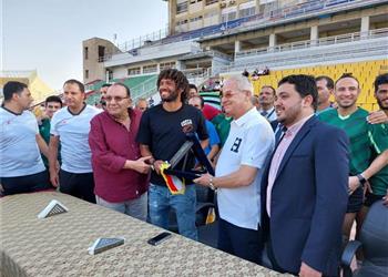 رئيس المقاولون العرب تلقيت وعد ا من محمد النني بالعودة للعب معنا