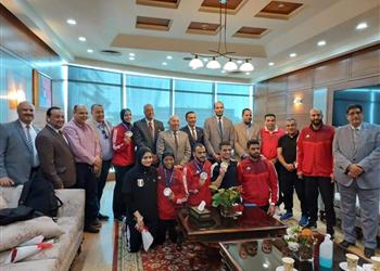 وصول بعثة منتخب مصر للكاراتيه بعد تحقيق 7 ميداليات في دورة ألعاب البحر المتوسط