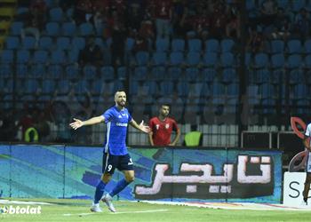 فيديو بمهارة رائعة مروان حمدي يسجل هدف سموحة الثالث أمام الأهلي