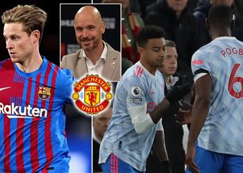 بعد تصريحات تيباس مانشستر يونايتد يثق في ضم دي يونج من برشلونة