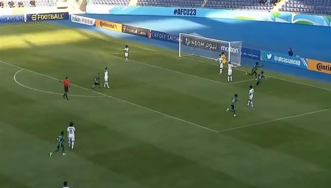 هدف خرافي بالكعب في مباراة العراق واستراليا بكأس اسيا تحت 23 عام