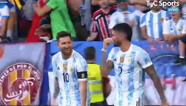 هدف ميسي الثالث في مرمي استونيا