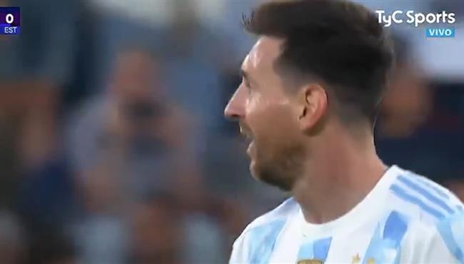 هدف ميسي الخامس في مرمي استونيا