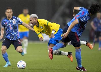 فيديو نيمار يقود البرازيل للفوز على اليابان وديا