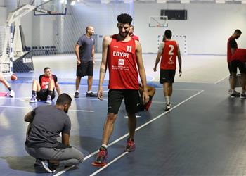 انطلاق معسكر منتخب مصر استعداد ا لتصفيات كأس العالم لكرة السلة