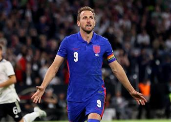 هاري كين يقترب من تحطيم رقم واين روني بعد هدفه أمام ألمانيا