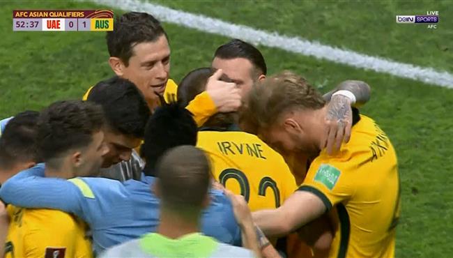اهداف مباراة الامارات واستراليا 1 2 تصفيات كاس العالم