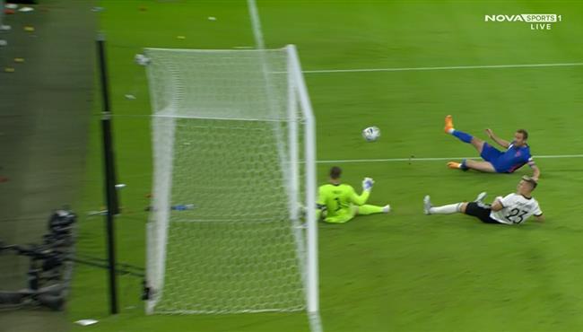 تصدي نوير الرائع يحرم هاري كين من تسجيل هدف امام المانيا