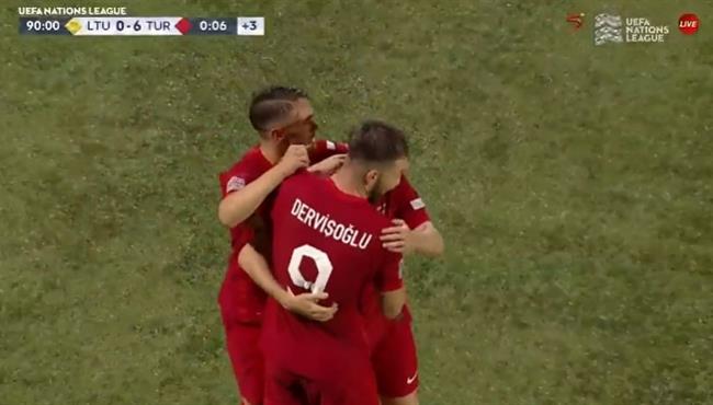 اهداف مباراة تركيا ولتوانيا 6 0 دوري الامم الاوروبية