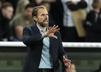 ساوثجيت يشيد بأداء لاعبي إنجلترا أمام ألمانيا ويؤكد هاري كين كان استثنائي ا