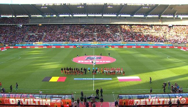 ملخص مباراة بلجيكا وبولندا 6 1 دوري الامم الاوروبية