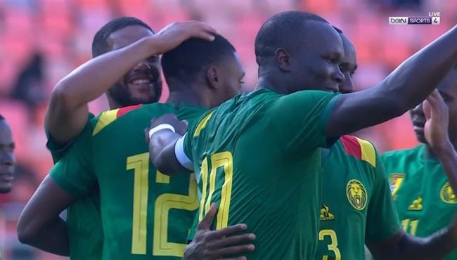 هدف فوز الكاميرون الرائع علي بورندي 1 0 تصفيات كأس امم افريقيا