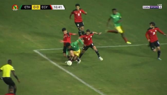هل حرم الحكم اثيوبيا من ركلة جزاء امام مصر بتصفيات كاس امم افريقيا