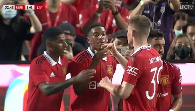 هدف مانشستر يونايتد الثالث في مرمي ليفربول مارسيال