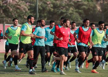 مران الأهلي تدريبات استشفائية للاعبين وجلسة علاجية لـ محمد عبد المنعم