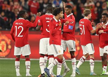 فيديو مانشستر يونايتد يمطر شباك ملبورن برباعية ودي ا