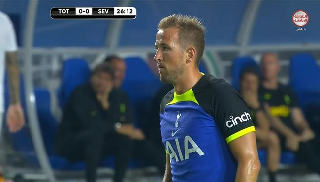 هدف هاري كين الملغي في مرمي اشبيلية مباراة ودية