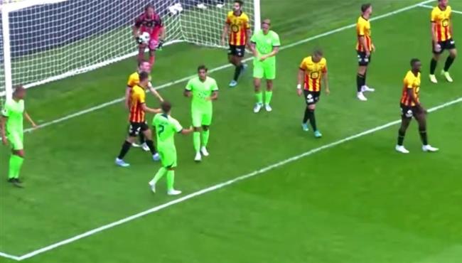 هدف عمر مرموش في مباراة فولفسبورج وميشيلين الودية