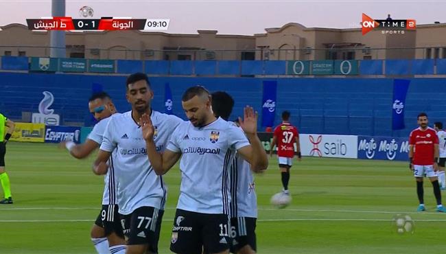 اهداف مباراة الجونة وطلائع الجيش 2 1 الدوري المصري