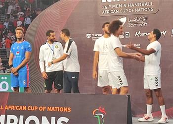 عمر بكار بدأت كرة اليد بالصدفة وسعيد بالفوز بأفضل لاعب في نهائي أمم إفريقيا