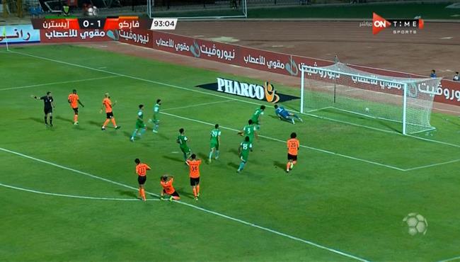 اهداف مباراة ايسترن كومباني وفاركو 1 1 الدوري المصري