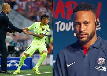 باريس سان جيرمان يعرض نيمار على مانشستر سيتي وجوارديولا يرد