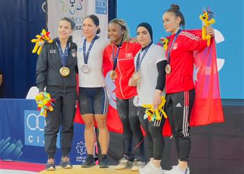 بسمة عماد تتوج ببرونزية رفع الأثقال في دورة البحر المتوسط