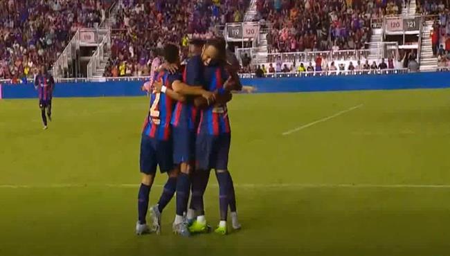 اهداف مباراة برشلونة وانتر ميامي 6 0 مباراة ودية